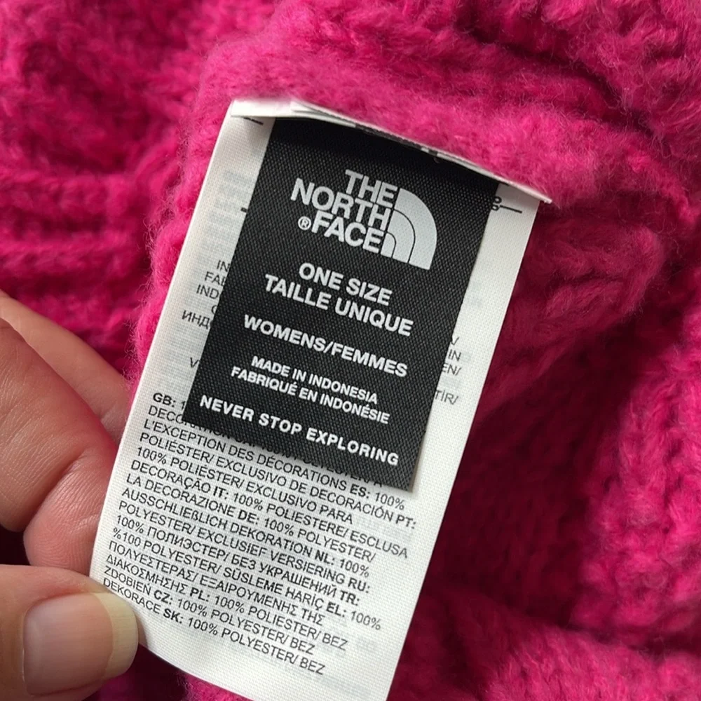 The North Face Oh Mega Beanie / Hat Mr. Pink